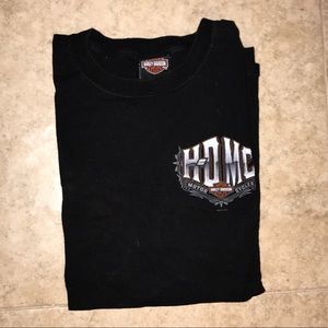 Large vintage Harley Davidson tee